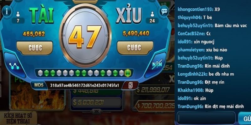 Tài Xỉu trực tuyến tựa game giải trí đỉnh cao